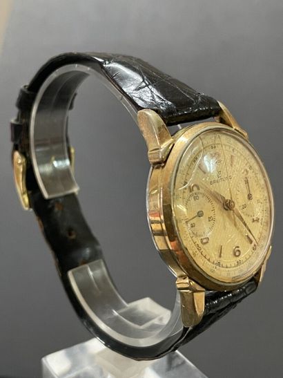 BREITLING Montre bracelet, cadran en plaqué...