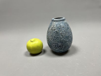 CIBOURE stoneware ARROKA:
Vase enamelled...