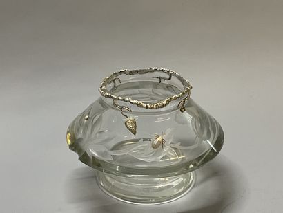 MOSER ,Karlovy Vary, attribué à. 
Vase en...