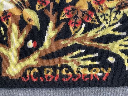 Jean-Claude BISSERY , 
Aurore Rouge, tapestry...