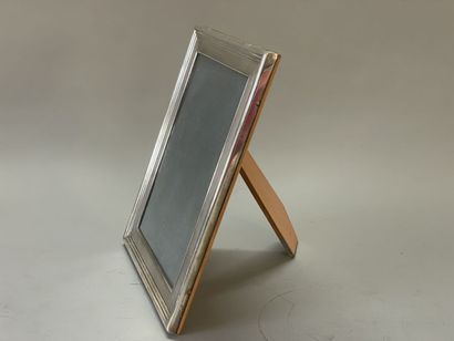 Frame in silver 800°00 foreign. 
25 x 20...