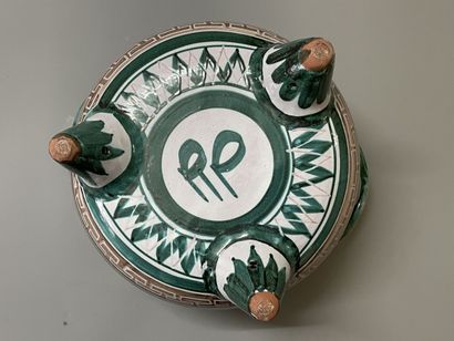 Robert PICAULT (1919-2000)
Soupière tripode...