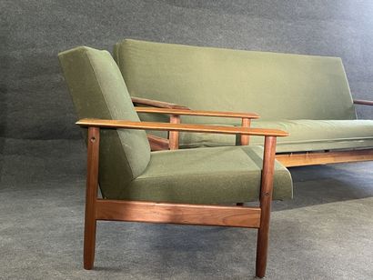 Teak living room 1960's
including a sofa...