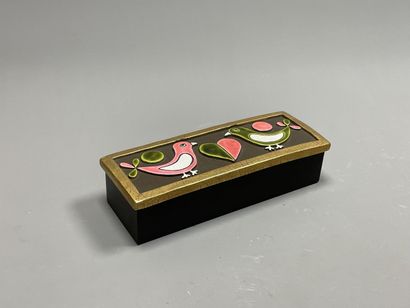 Mithé ESPELT (1923-2020). 
Boite en bois...