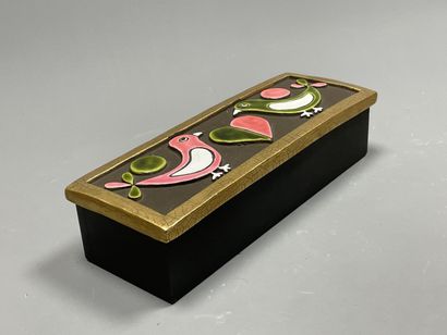 Mithé ESPELT (1923-2020). 
Boite en bois...