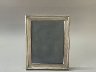 Frame in silver 800°00 foreign. 
25 x 20...