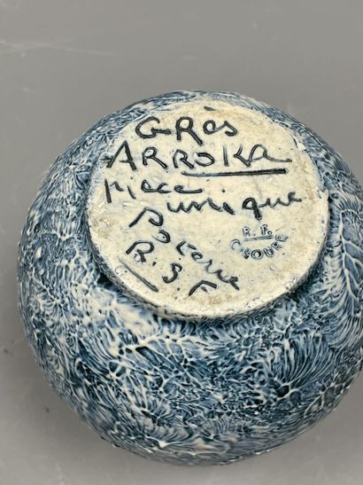 CIBOURE stoneware ARROKA:
Vase enamelled...