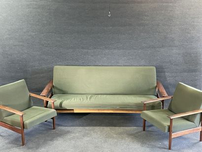 Teak living room 1960's
including a sofa...