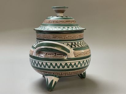 Robert PICAULT (1919-2000)
Soupière tripode...