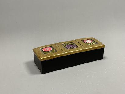 Mithé ESPELT (1923-2020). 
Boite en bois...