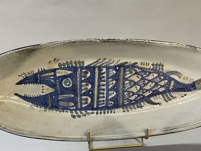 Atelier Le MURIER- VALLAURIS:
Grand plat...