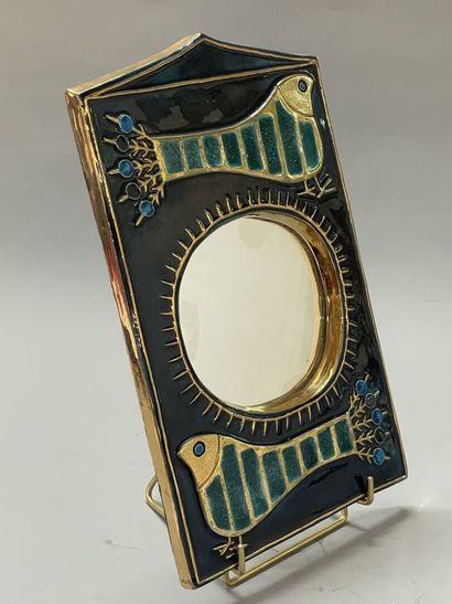 Mithé ESPELT (1923-2020).
Miroir rectangulaire...