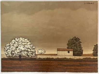*
Georges SOTERAS (1917-1990)
Landscape with...