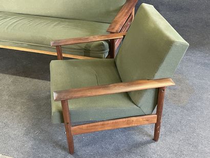 Teak living room 1960's
including a sofa...
