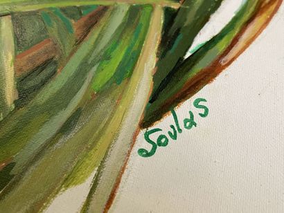 Philippe SOULAS (1932)
Brooms on the Grass.
oil...