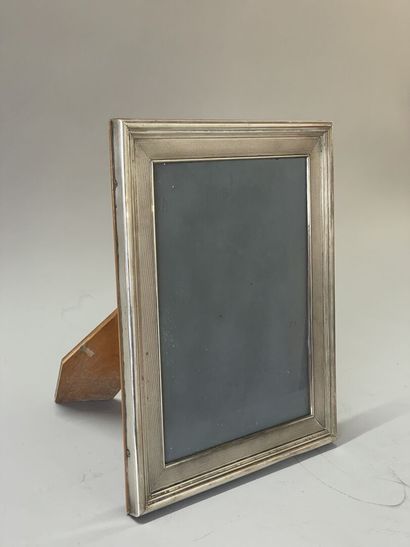 Frame in silver 800°00 foreign. 
25 x 20...