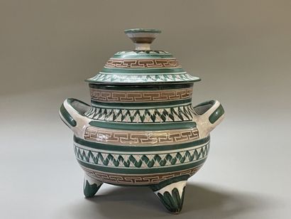Robert PICAULT (1919-2000)
Soupière tripode...