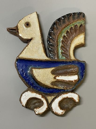 Les ARGONAUTES à VALLAURIS 
Canard stylisé...