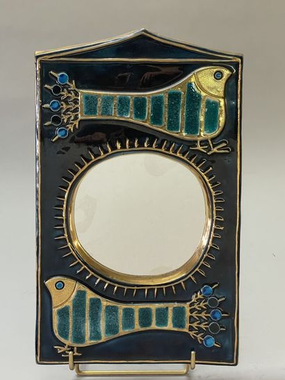 Mithé ESPELT (1923-2020).
Miroir rectangulaire...