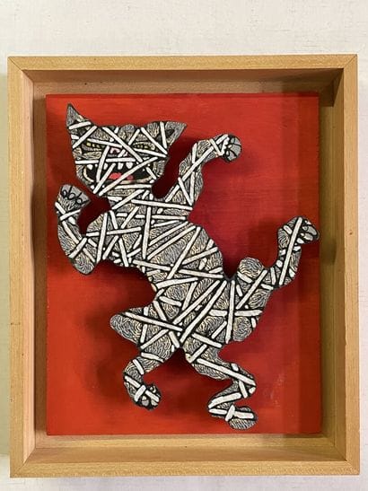 Philippe SOULAS (1932)
Mummy cat
Wood cut...