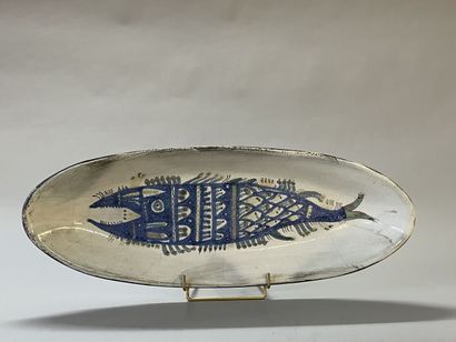 Atelier Le MURIER- VALLAURIS:
Grand plat...