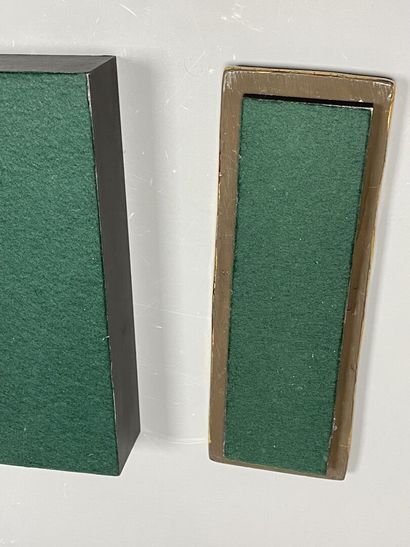 Mithé ESPELT (1923-2020). 
Boite en bois...