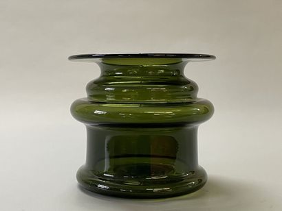 Timo SARPANEVA (1926-2006) 
Coupe en verre...