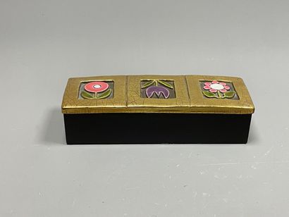 Mithé ESPELT (1923-2020). 
Boite en bois...