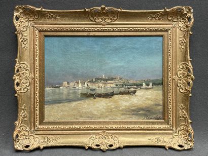 Jean CHOISELAT (XX)
View of Cannes
Oil on...