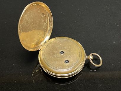 Pocket watch in gold.
750°/00
total weight:...