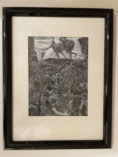 Edy LEGRAND (1892-1970) 
L'Enfer de Dante,...