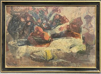 Pierre BRUNE (1887-1956)
Nature morte 
huile...