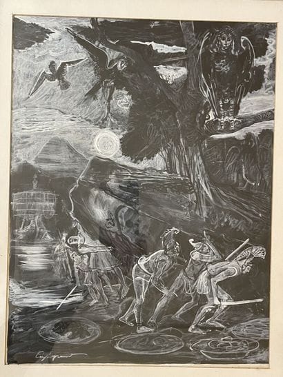 Edy LEGRAND (1892-1970) 
L'Enfer de Dante,...