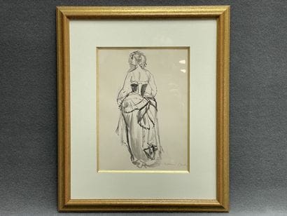 Louis BERTHOMMÉ-SAINT-ANDRÉ (1905-1977) 
Femme...