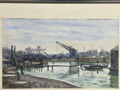 Louis Robert ANTRAL (1895-1939).
The port...