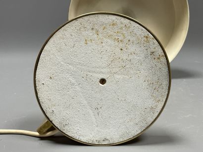 Lampe de bureau en laiton. 
Design italien...