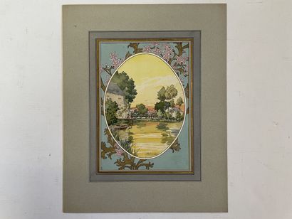 Jules HABERT-DYS (1850-1928)
Set of five...
