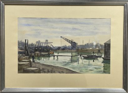 Louis Robert ANTRAL (1895-1939).
The port...