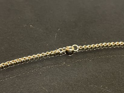 Chaine en or maille ronde.
Or 750°/00.
L:...