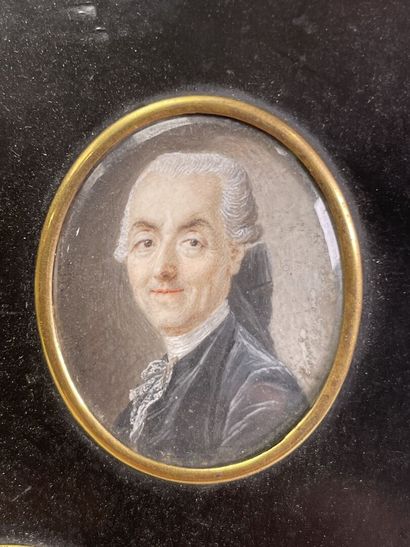 Ecole française fin XVIII°
Cadre réunissant...