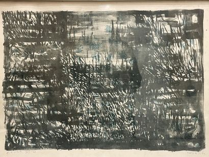 Maria Elena VIEIRA DA SILVA (1908-1992) 
lithographie....