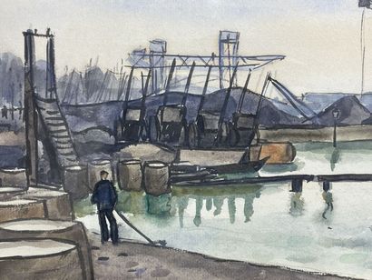 Louis Robert ANTRAL (1895-1939).
The port...