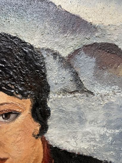 Alfeo Pauletta ( début XX°)
Portrait de femme.
Huile...