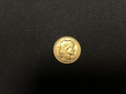 20 francs gold coin 1908