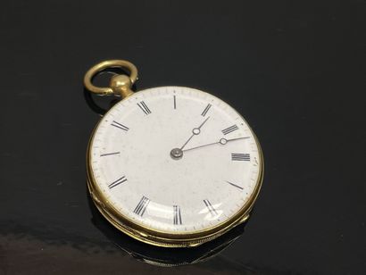 Neck watch in gold 750°/00
D: 34 mm
weight:...
