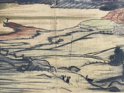 Henry DE WAROQUIER (1881-1970)
Brittany,...