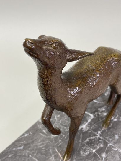 Ecole Française début XX°
Biche et son faon....