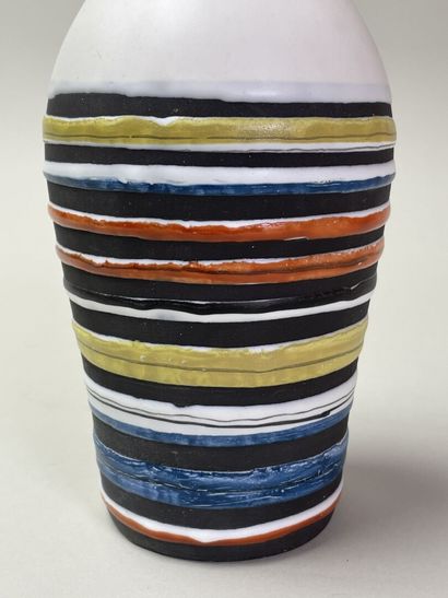Roger CAPRON (1922-2006) - 
Grand vase à...