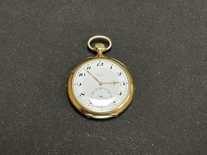 LONGINES - Gold pocket watch
Gold 750°/00
Gross...