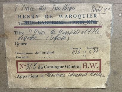 Henry DE WAROQUIER (1881-1970)
Brittany,...